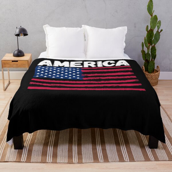 Item preview, America (With American Flag) designed and sold by BiagioDeFranco.