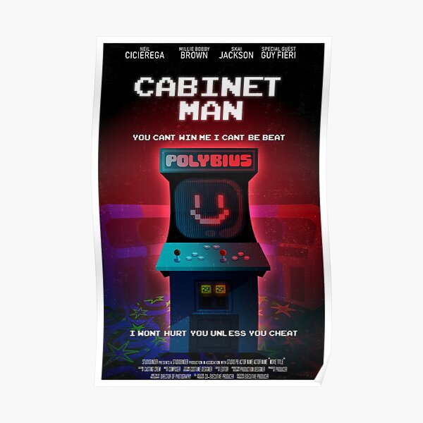 Cabinet Man Poster