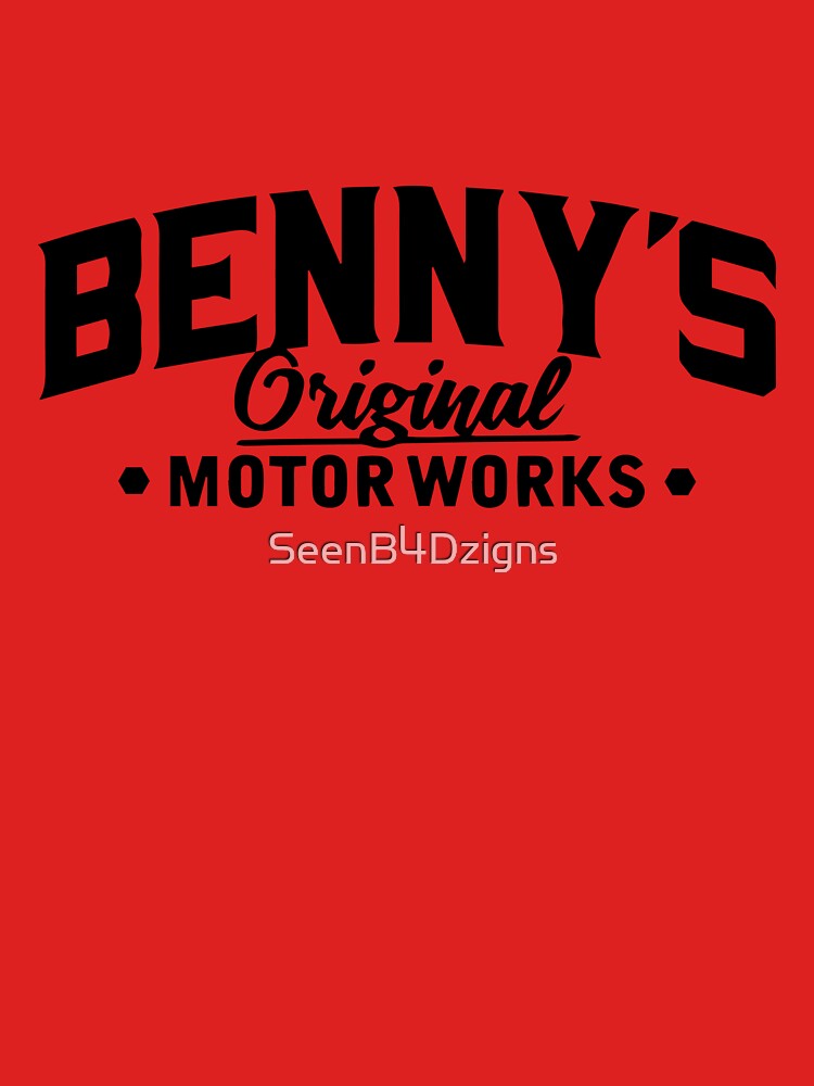 "Benny's Original Motor Works" Tshirt for Sale by SeenB4Dzigns