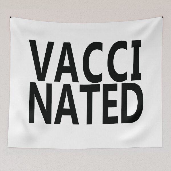 Item preview, VACCINATED designed and sold by Superbly.