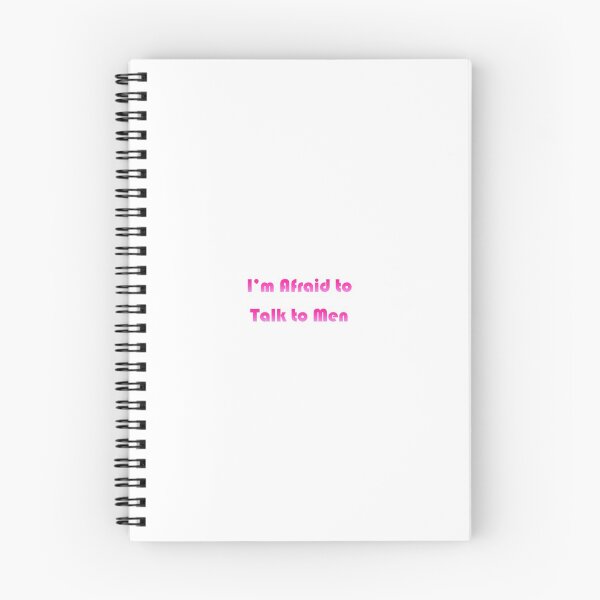 Item preview, I'm Afraid to Talk to Men designed and sold by doctorsong420.