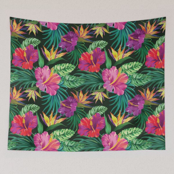 Item preview, Tropical Flower Print designed and sold by tiff918.