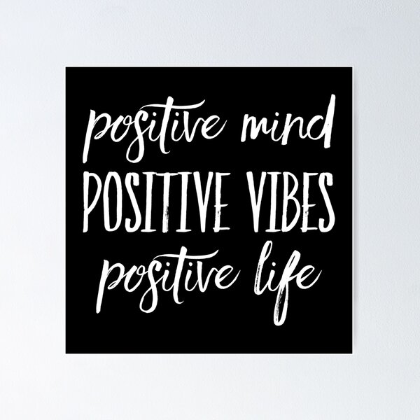 Item preview, Positive mind positive vibes positive life  designed and sold by Kerry Pritchard.