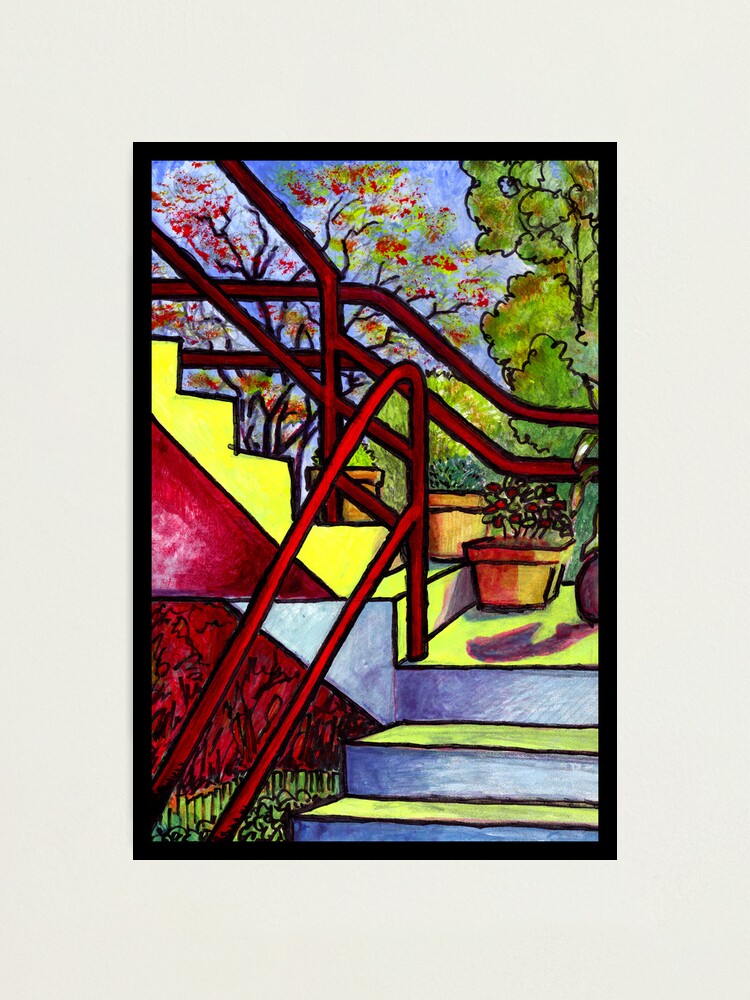 Alternate view of Stairway To Evan's Photographic Print