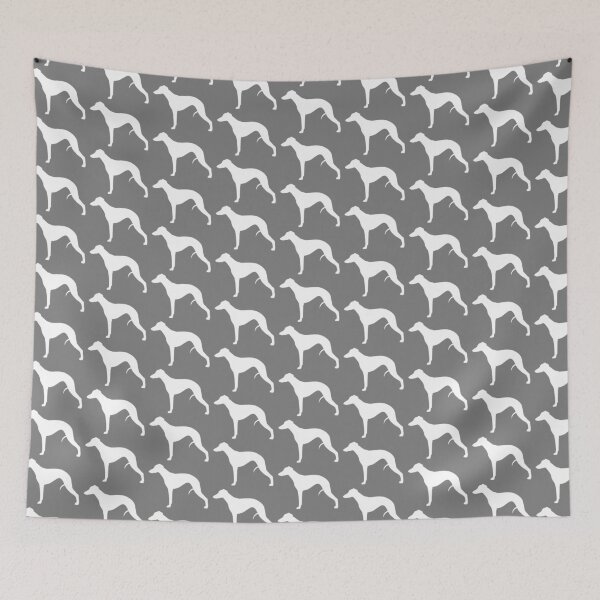Item preview, White Whippet Silhouette(s) designed and sold by Jenn Inashvili.