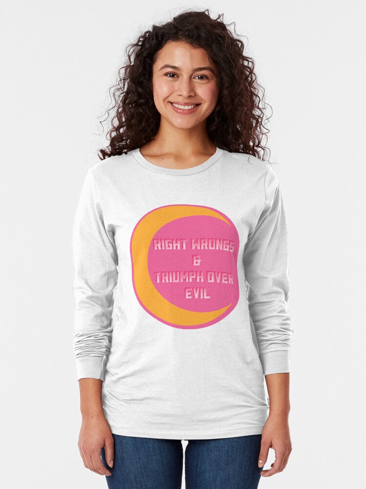 Alternate view of A Very Good Motto Long Sleeve T-Shirt