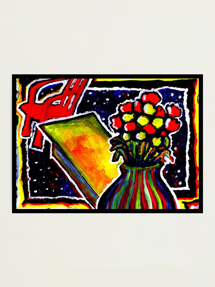 Alternate view of The Balcony Vase Photographic Print