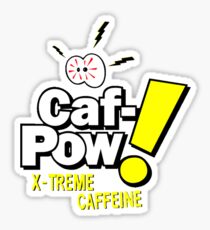 Vintage-Fernseher - Caf Pow Sticker
