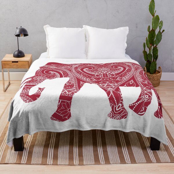 Item preview, Red Mandala Elephant designed and sold by Susan Link.