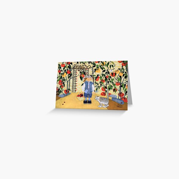 "Brandywine Tomatoes" greeting card Greeting Card
