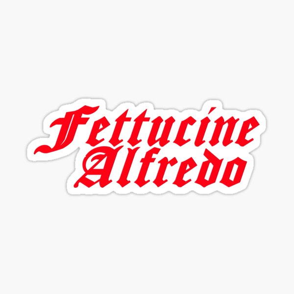 Vista previa del artículo con la obra «Fettucine Alfredo», diseñado y vendido por mothernatural.