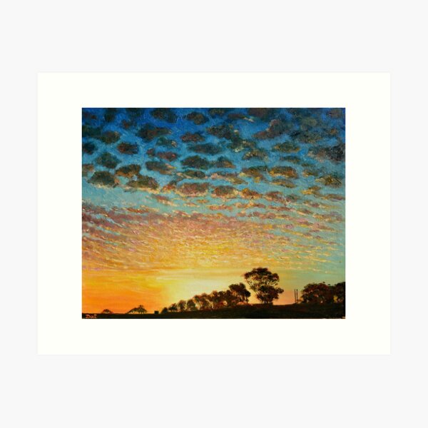 Item preview, Portland Sunset 2 designed and sold by Dai Wynn Fine Art.