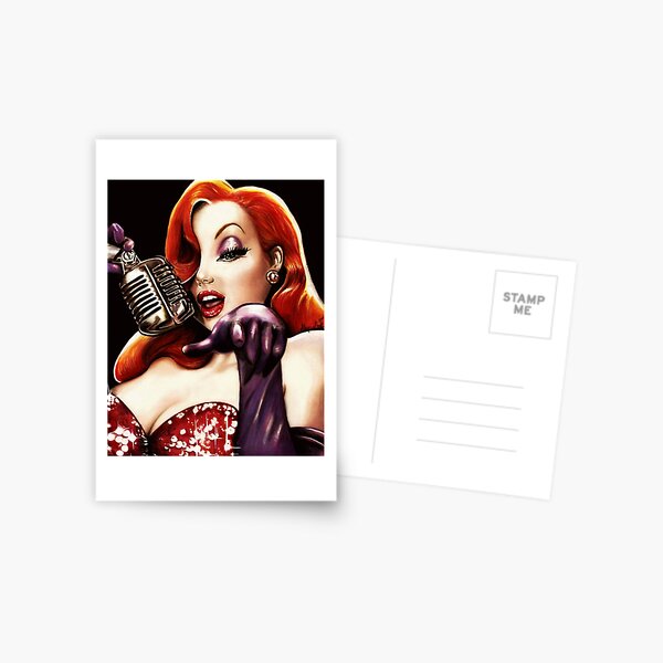 Jessica Rabbit Postcard