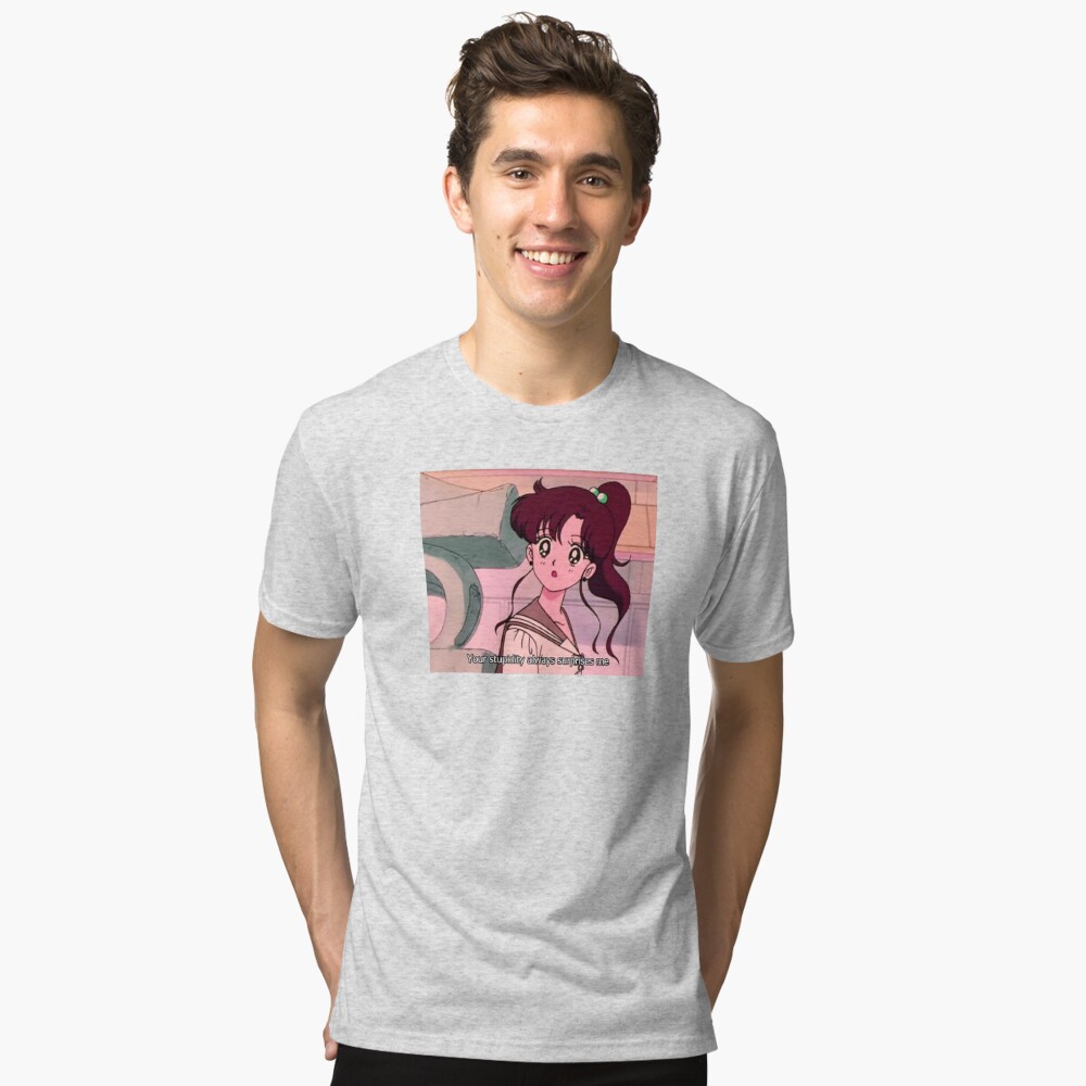 Vista previa del artículo con la obra «Camiseta de tejido mixto», diseñado y vendido por sleepyarts.