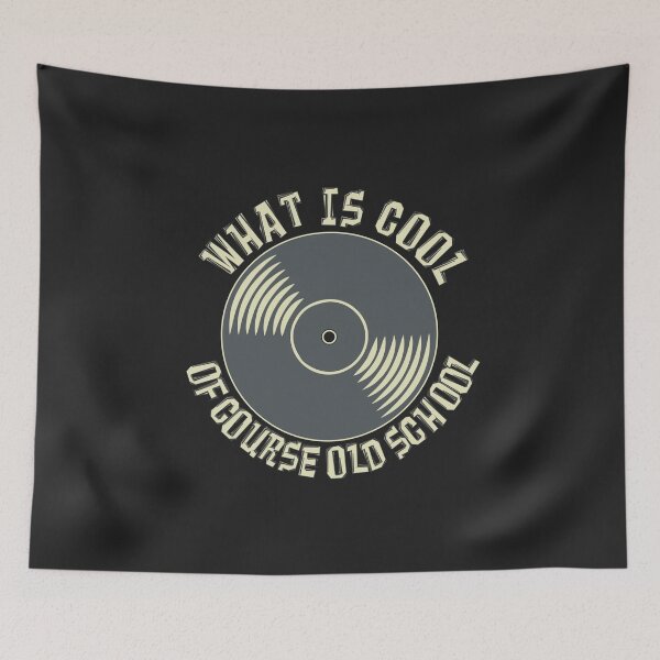 Item preview, What is cool of course old school vinyl record music fan gift lover retro graphic  designed and sold by alenaz.