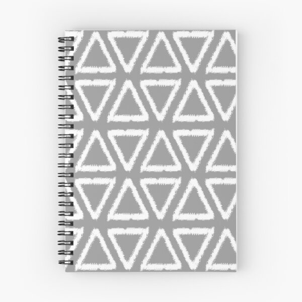 Item preview, White Triangles on Gray Background designed and sold by NellexDesign.