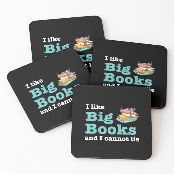 Item preview, I like big books and I cannot lie with dark background designed and sold by headpossum.