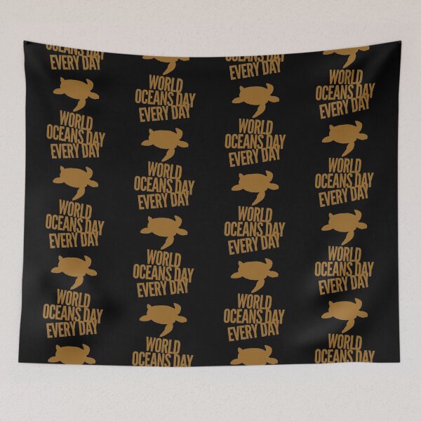 Item preview, World Oceans Day Every Day designed and sold by Kerry Pritchard.
