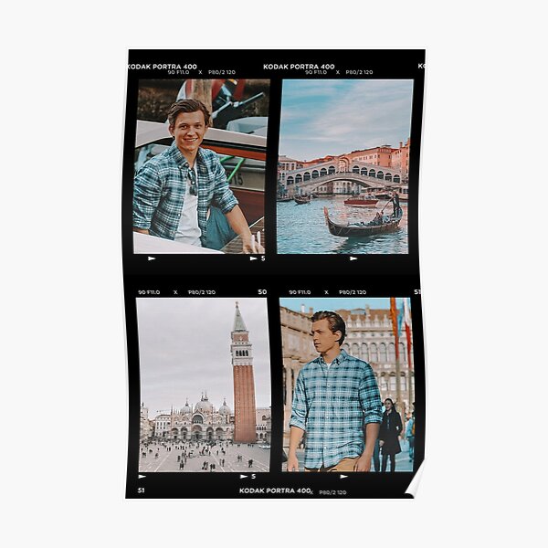 Tom Holland/Peter Parker x Venice Kodak Poster