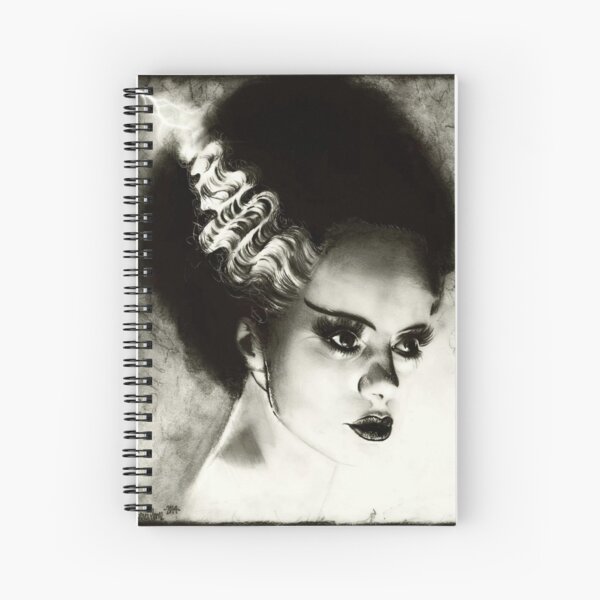 Bride of Frankenstein Spiral Notebook