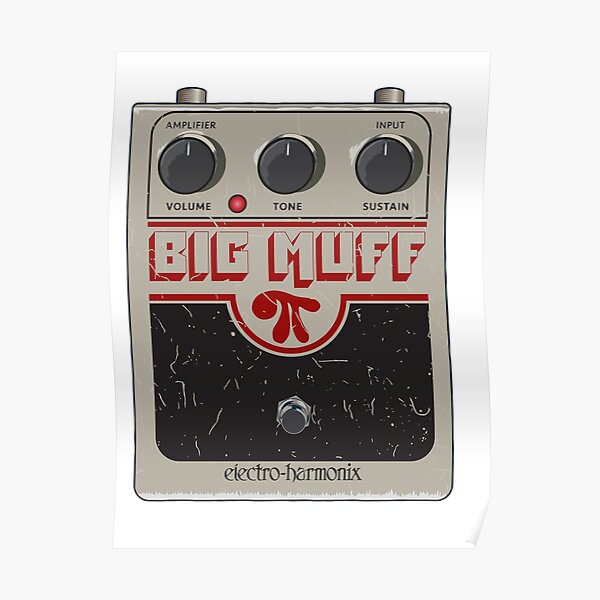 Big Muff Guitar Pedal Poster
