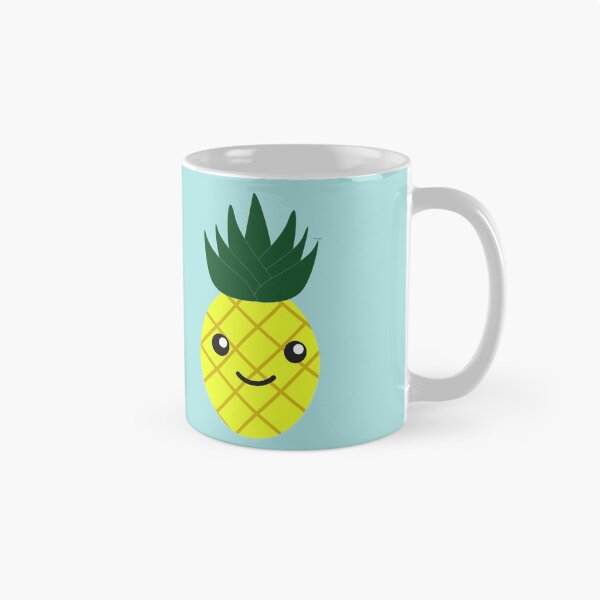 Artikelvorschau, Süße Kawaii Ananas entworfen und verkauft von Hedgie Designs.