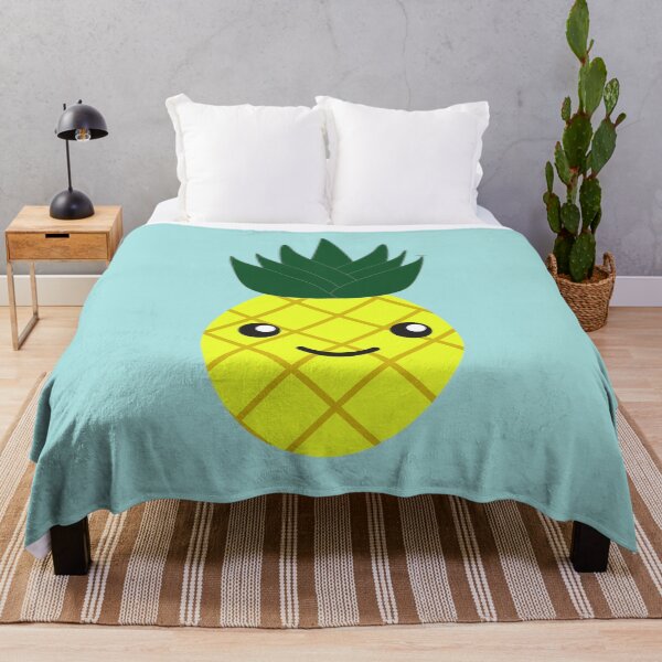 Item preview, Cute Kawaii Pineapple designed and sold by Hedgie Designs.