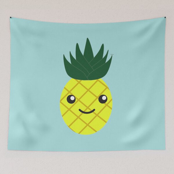 Item preview, Cute Kawaii Pineapple designed and sold by Hedgie Designs.