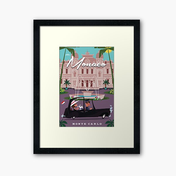 Item preview, Monaco Casino Poster designed and sold by GAGodel.