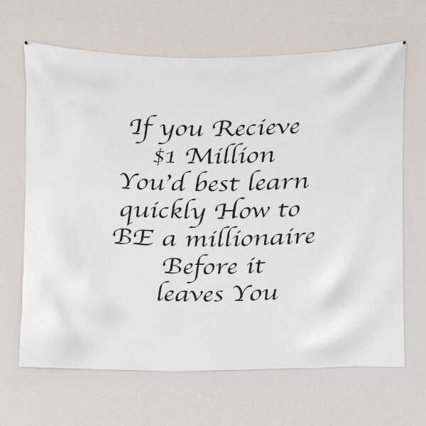 Item preview, Millionaire designed and sold by Zoo192.