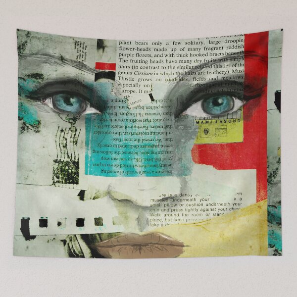 Item preview, Face in the collage designed and sold by Gracie Tracy.