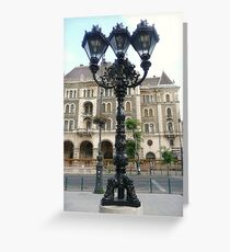lampost Greeting Card