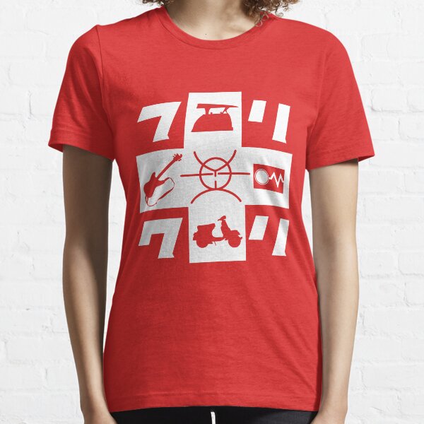 Item preview, FLCL Iconic Icons (Inverse) designed and sold by MrRockmelon.