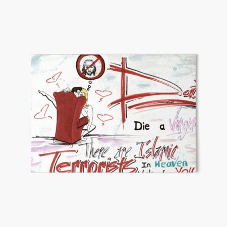 Don't die a virgin Art Board Print