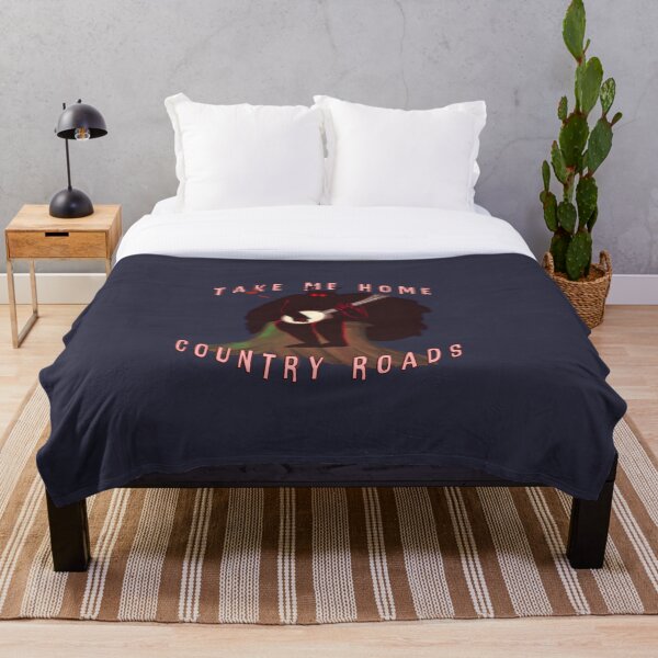Mothman, Country Roads (but like he has a Banjo) Throw Blanket