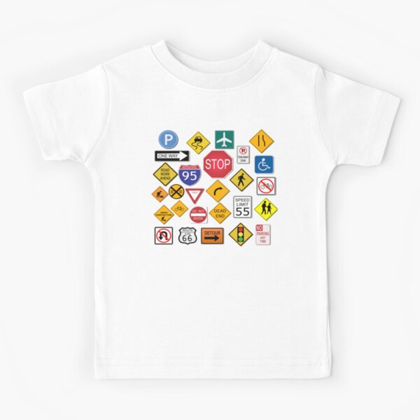 Street Signs Kids T-Shirt