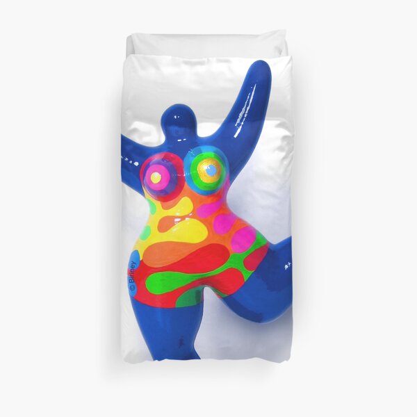 Blue Nana Biriney - tribute to Niki de Saint Phalle Bettbezug