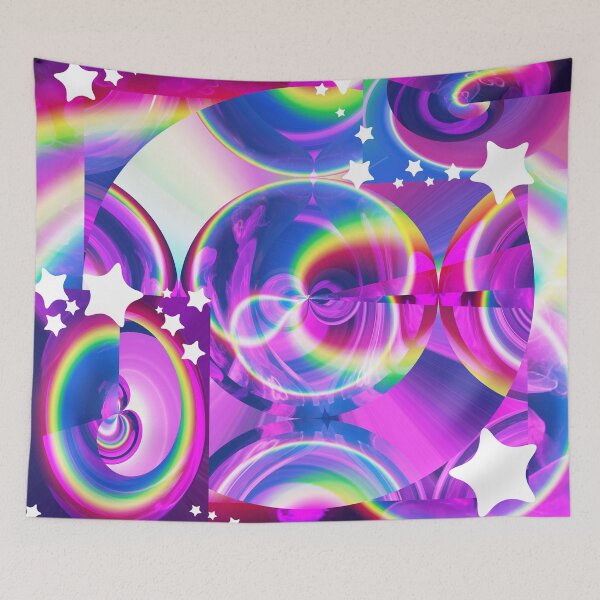 Item preview, Jelly Fish & Rainbows designed and sold by Merice  Ewart Marshall.