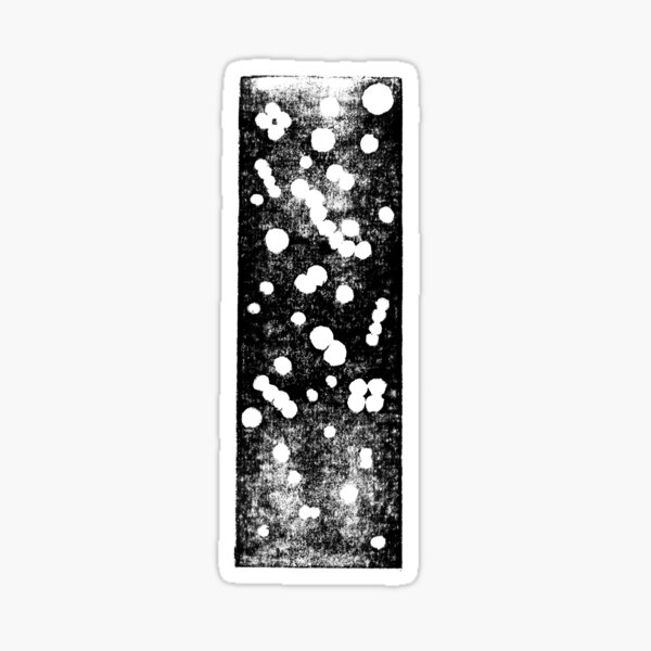 Item preview, Bacterial snowfall designed and sold by eliza-coli.