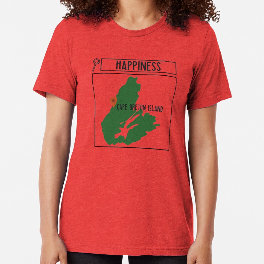 Kap-Bretonisches Glück Vintage T-Shirt