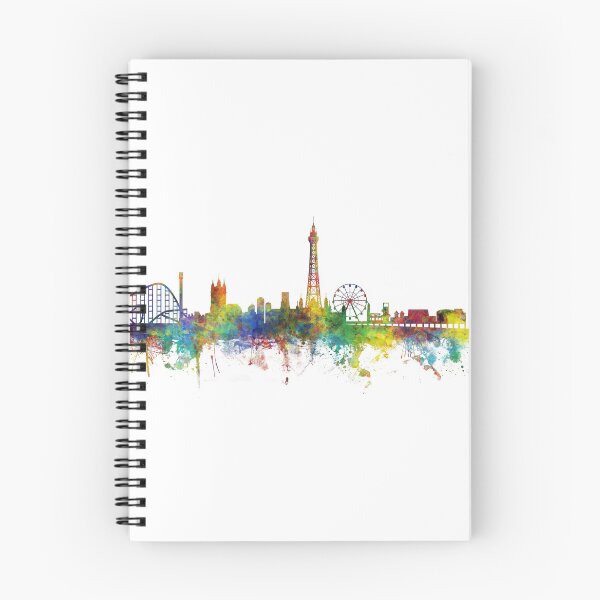 Item preview, Blackpool England Skyline designed and sold by ArtPrints.