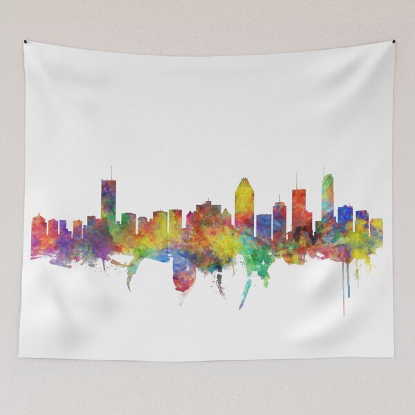Item preview, Montreal Canada Skyline designed and sold by ArtPrints.