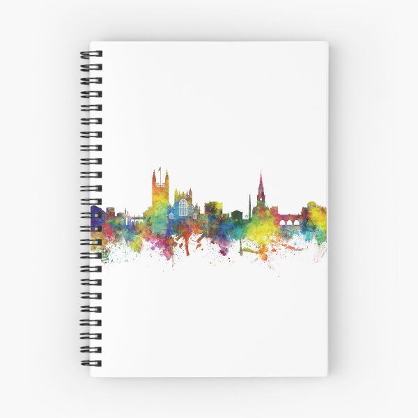 Item preview, Bath England Skyline Cityscape designed and sold by ArtPrints.