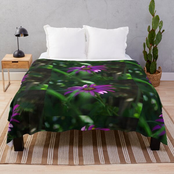 Item preview, Purple Flower amidst Shades of Green designed and sold by LemonsandInk.