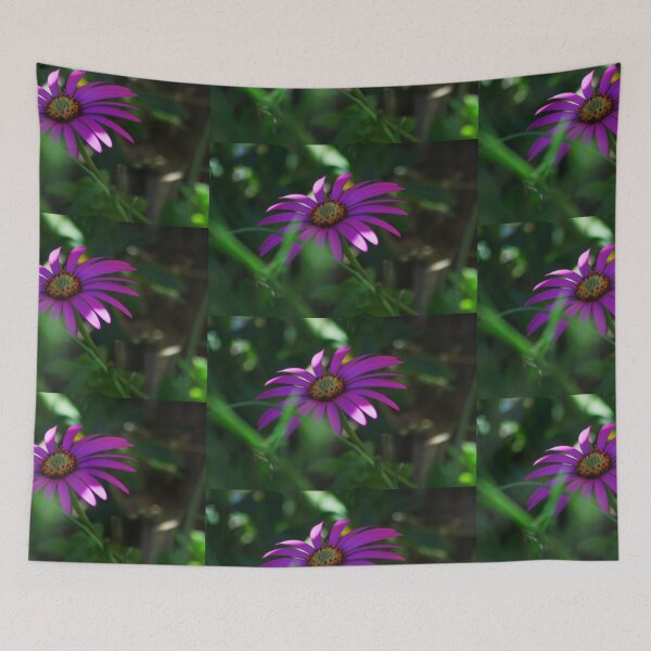 Item preview, Purple Flower amidst Shades of Green designed and sold by LemonsandInk.
