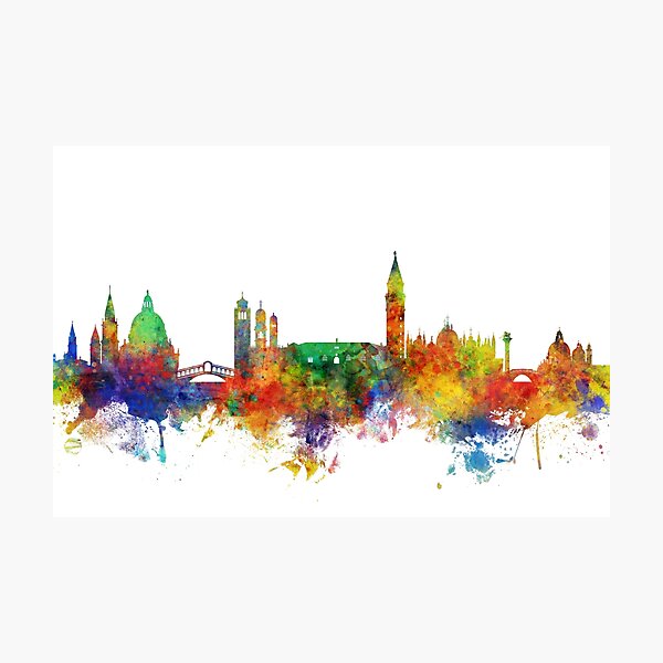 Item preview, Venice Italy Skyline designed and sold by ArtPrints.