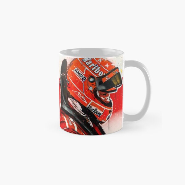 Michael Schumacher - Ferrari F1 graffiti painting by DRAutoArt Classic Mug
