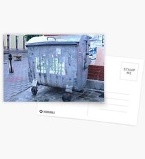 Romanian dumpster II Postkarten