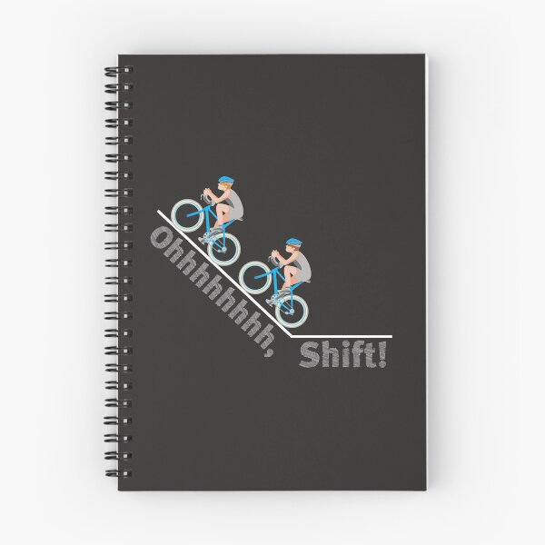 Item preview, Ohhhhh Oh Shift Crap Darn Snap Yikes Cycling Bike T Shirt designed and sold by shoutoutshirtco.