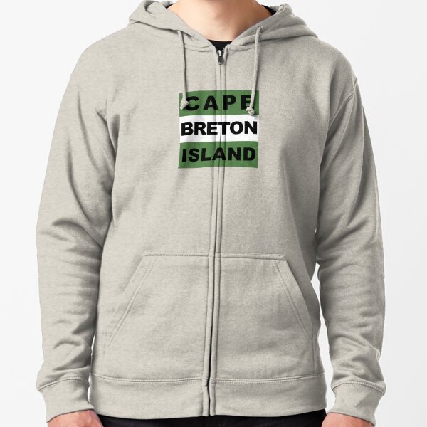 Cape Breton Block Zipped Hoodie